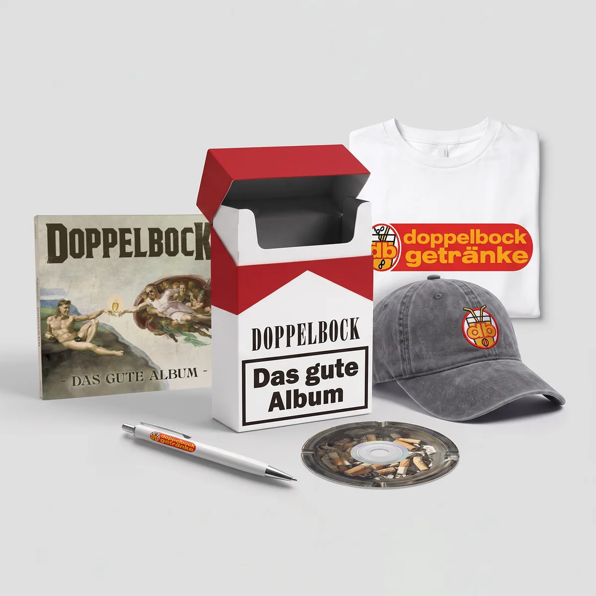 Doppelbock — Das gute Album (Fanbox-Bundle mit CD, T-Shirt, Cap, Kulli)